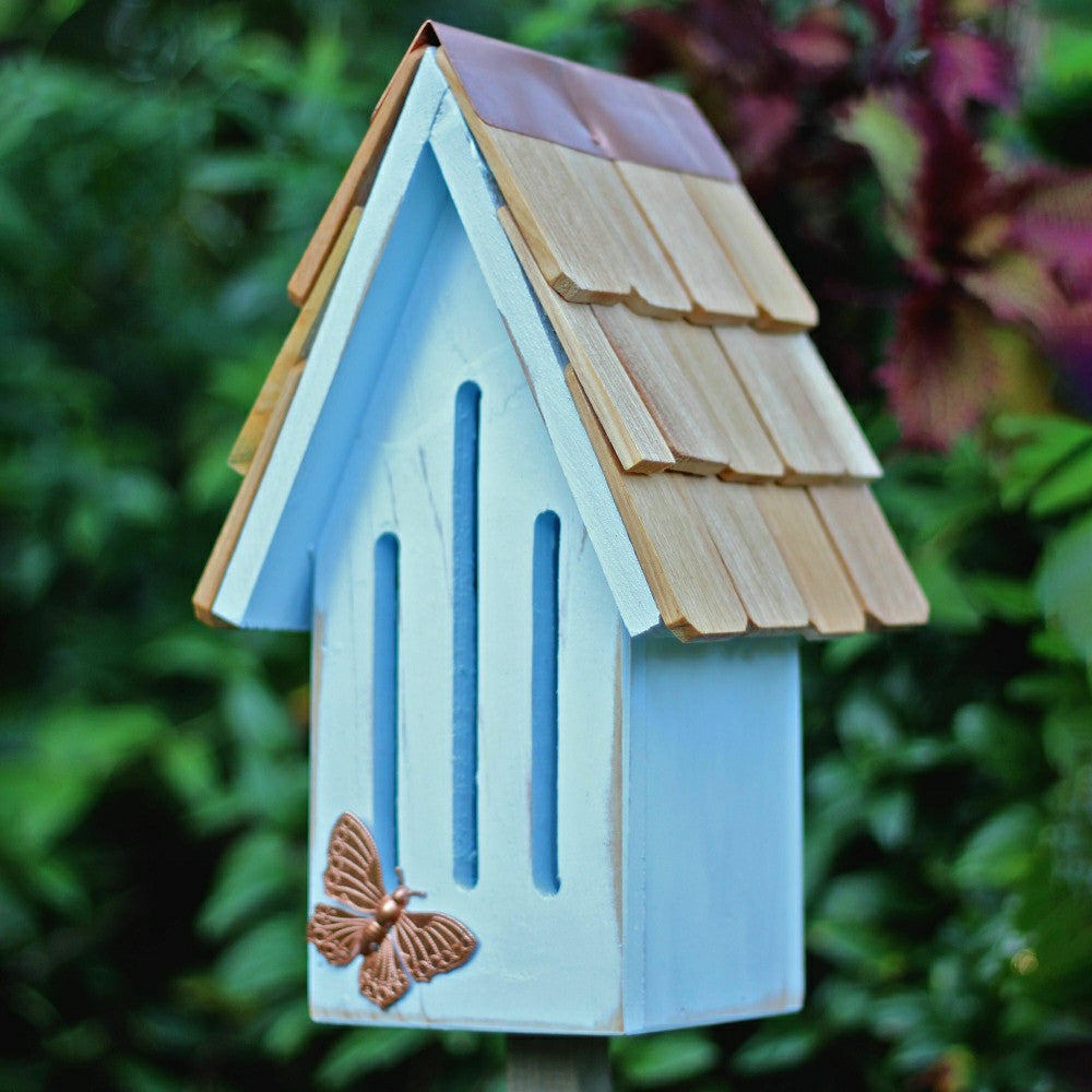 Plow & Hearth Butterfly Breeze Cypress Butterfly House