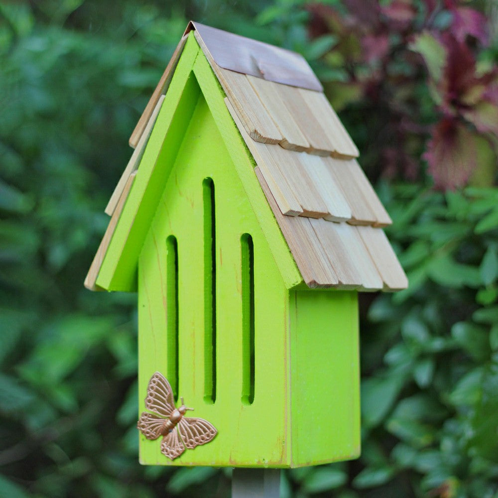 Plow & Hearth Butterfly Breeze Cypress Butterfly House