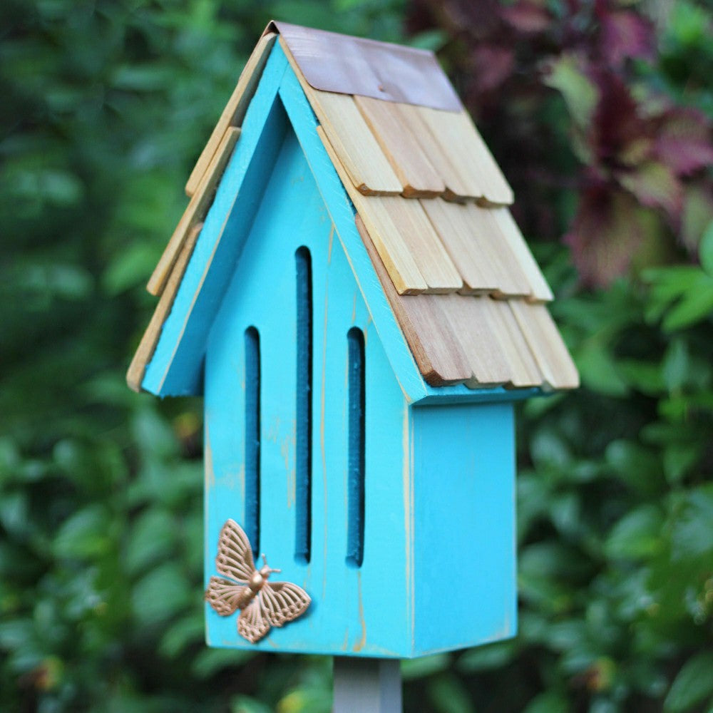 Plow & Hearth Butterfly Breeze Cypress Butterfly House