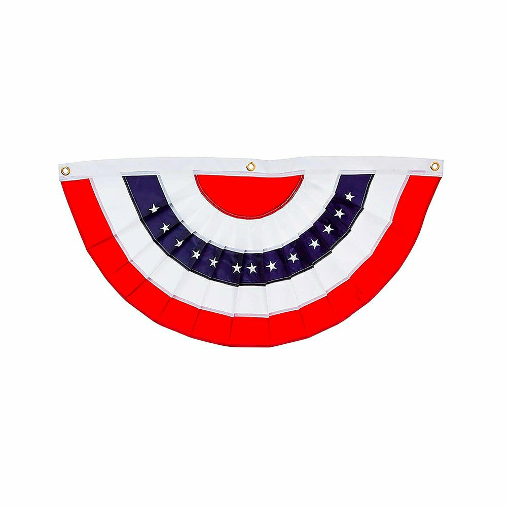 Plow & Hearth Patriotic Bunting, Medium