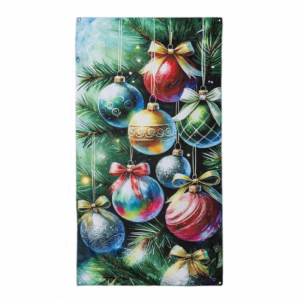 Plow & Hearth Holiday Ornaments Door Cover