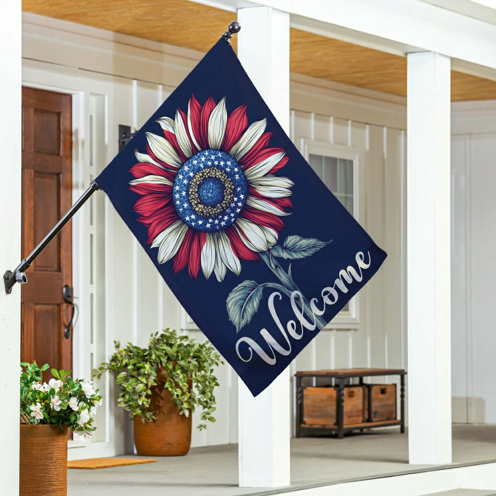 Plow & Hearth Suede House Flag