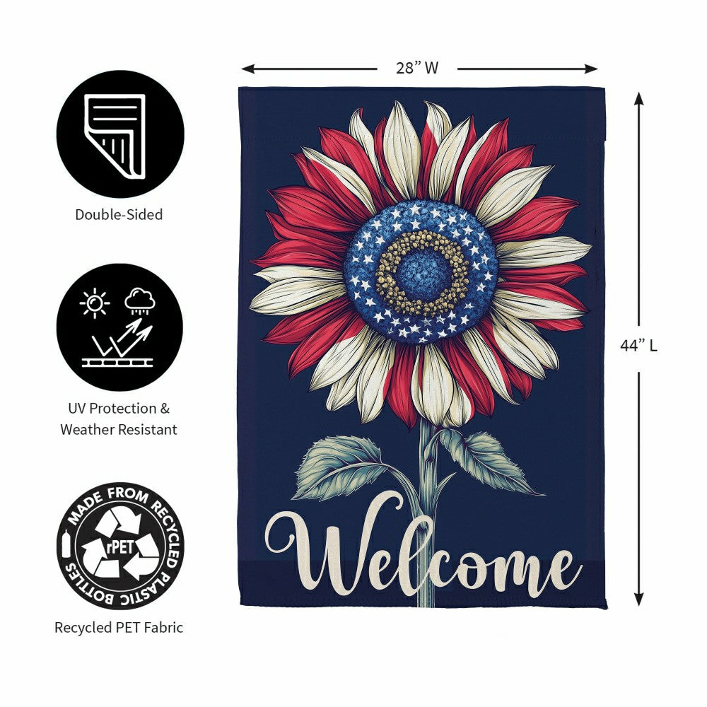 Plow & Hearth Suede House Flag