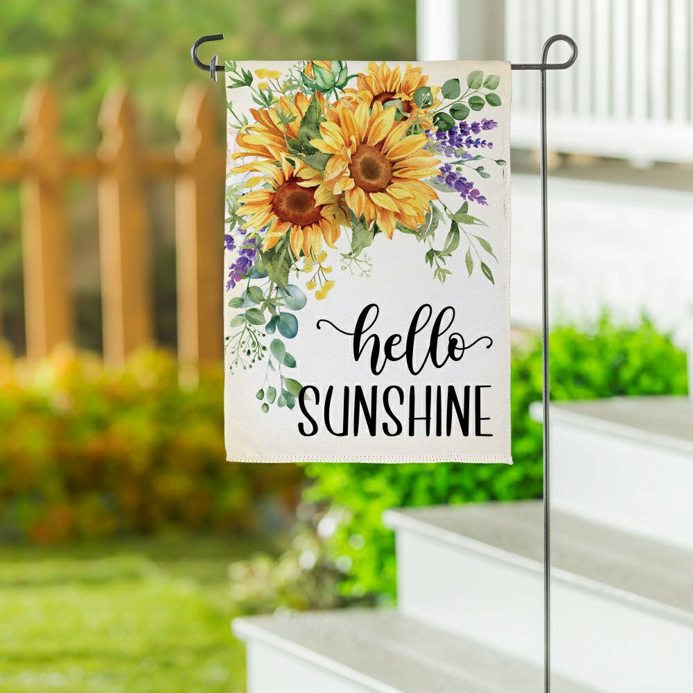 Plow & Hearth Suede Garden Flag