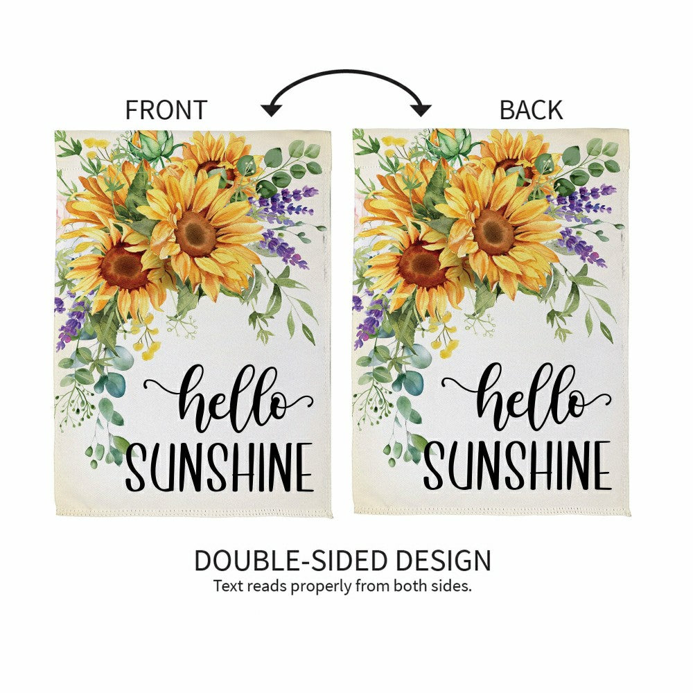 Plow & Hearth Suede Garden Flag