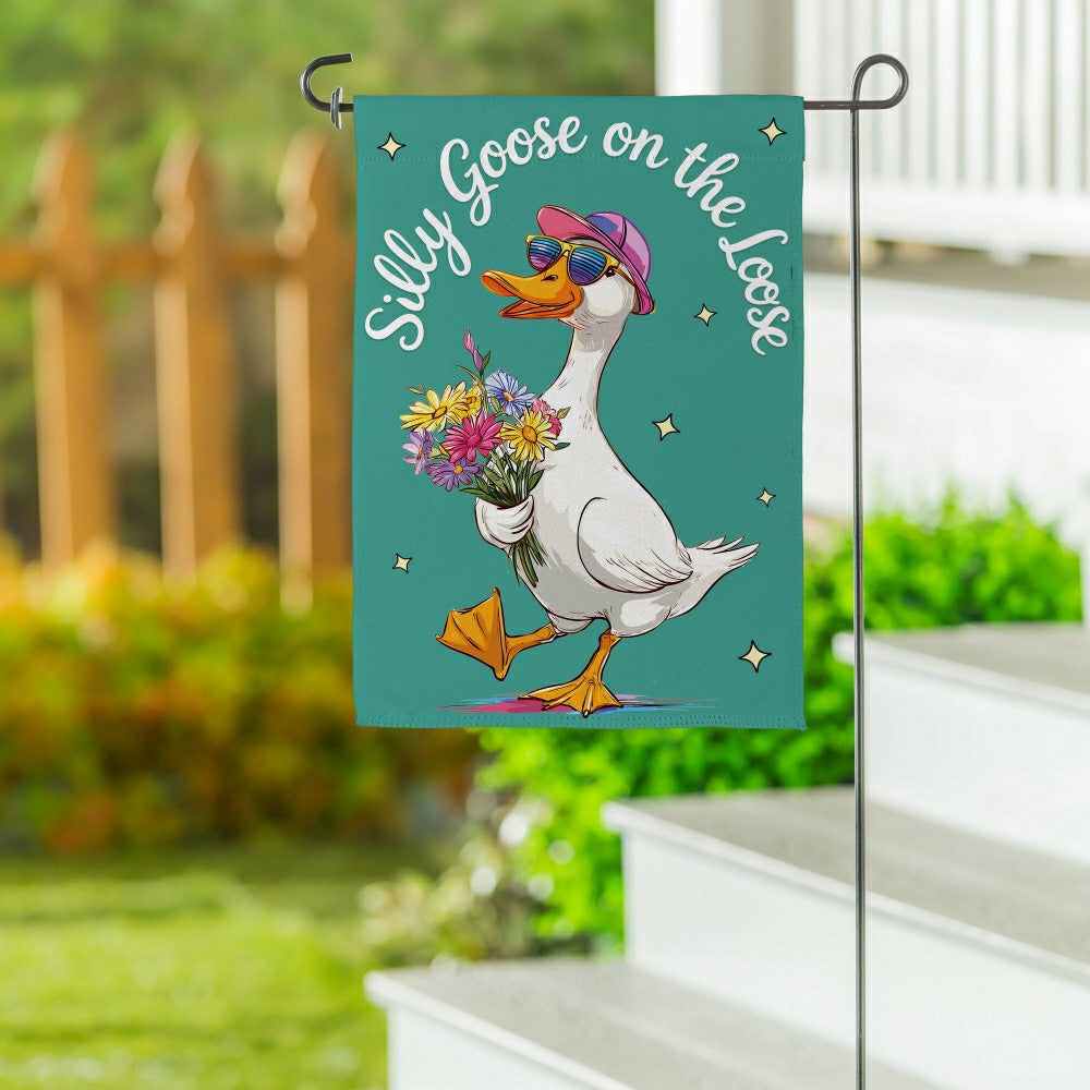 Plow & Hearth Suede Garden Flag
