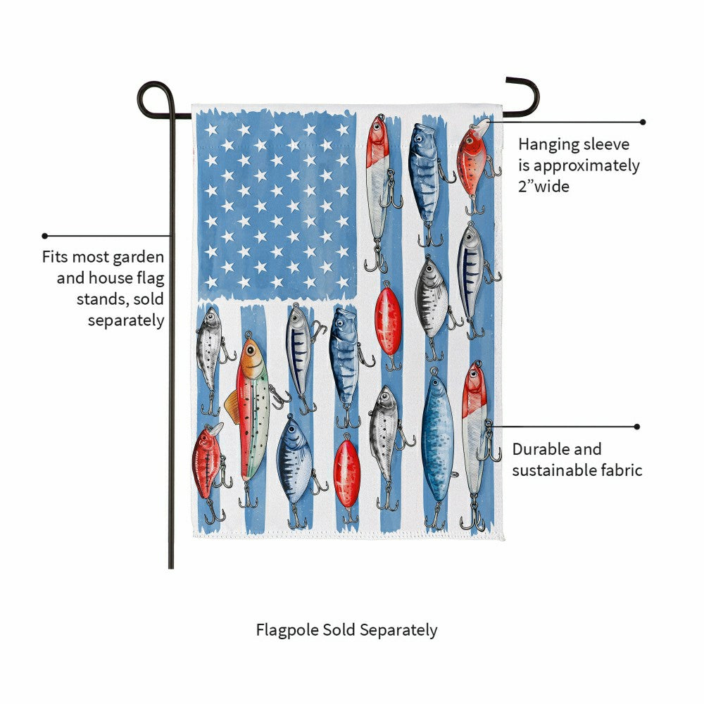 Plow & Hearth Suede Garden Flag