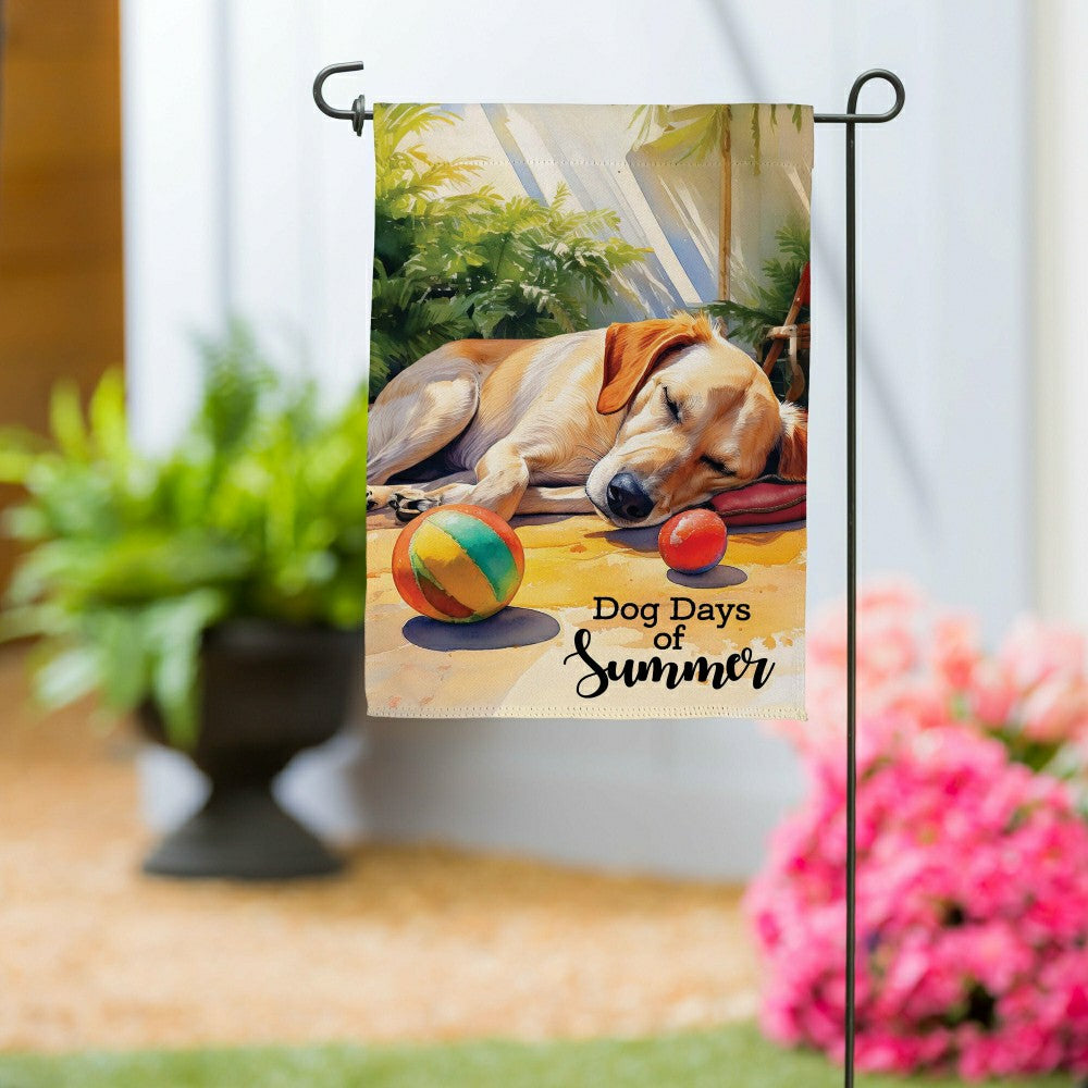 Plow & Hearth Suede Garden Flag