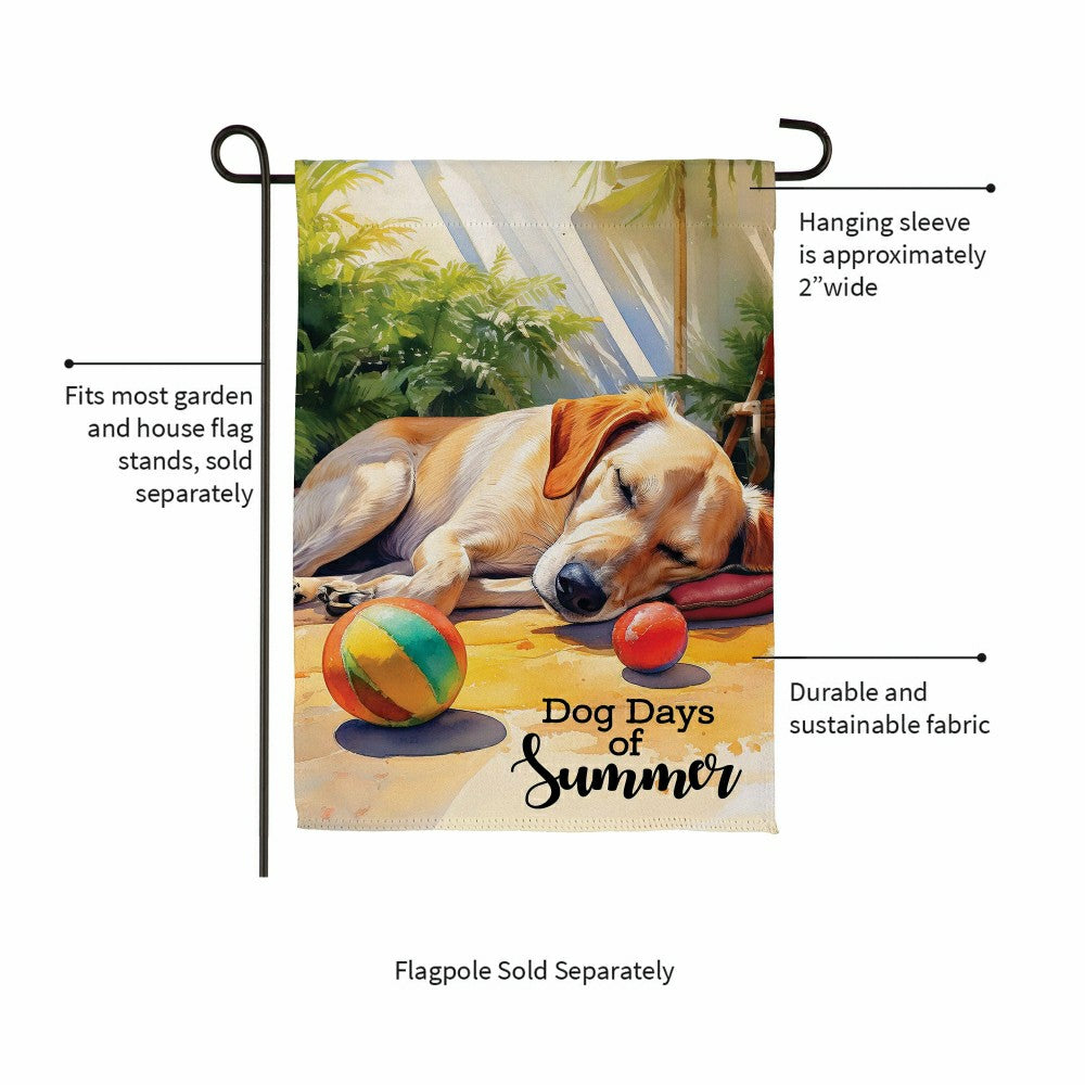 Plow & Hearth Suede Garden Flag