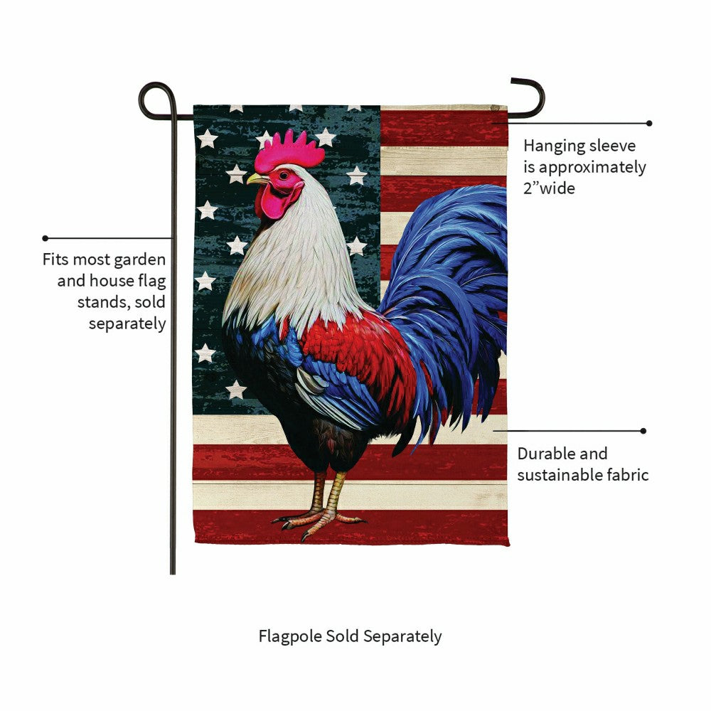 Plow & Hearth Suede Garden Flag