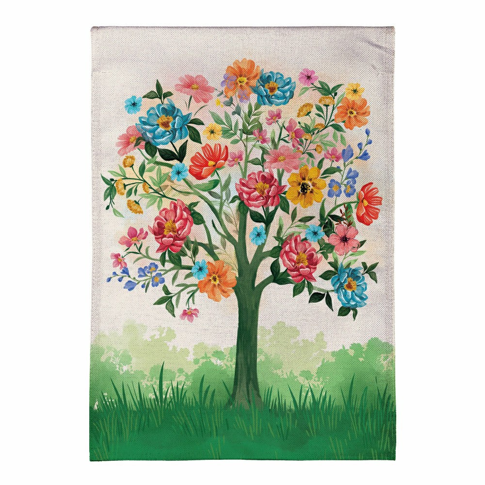 Plow & Hearth Burlap Garden Flag