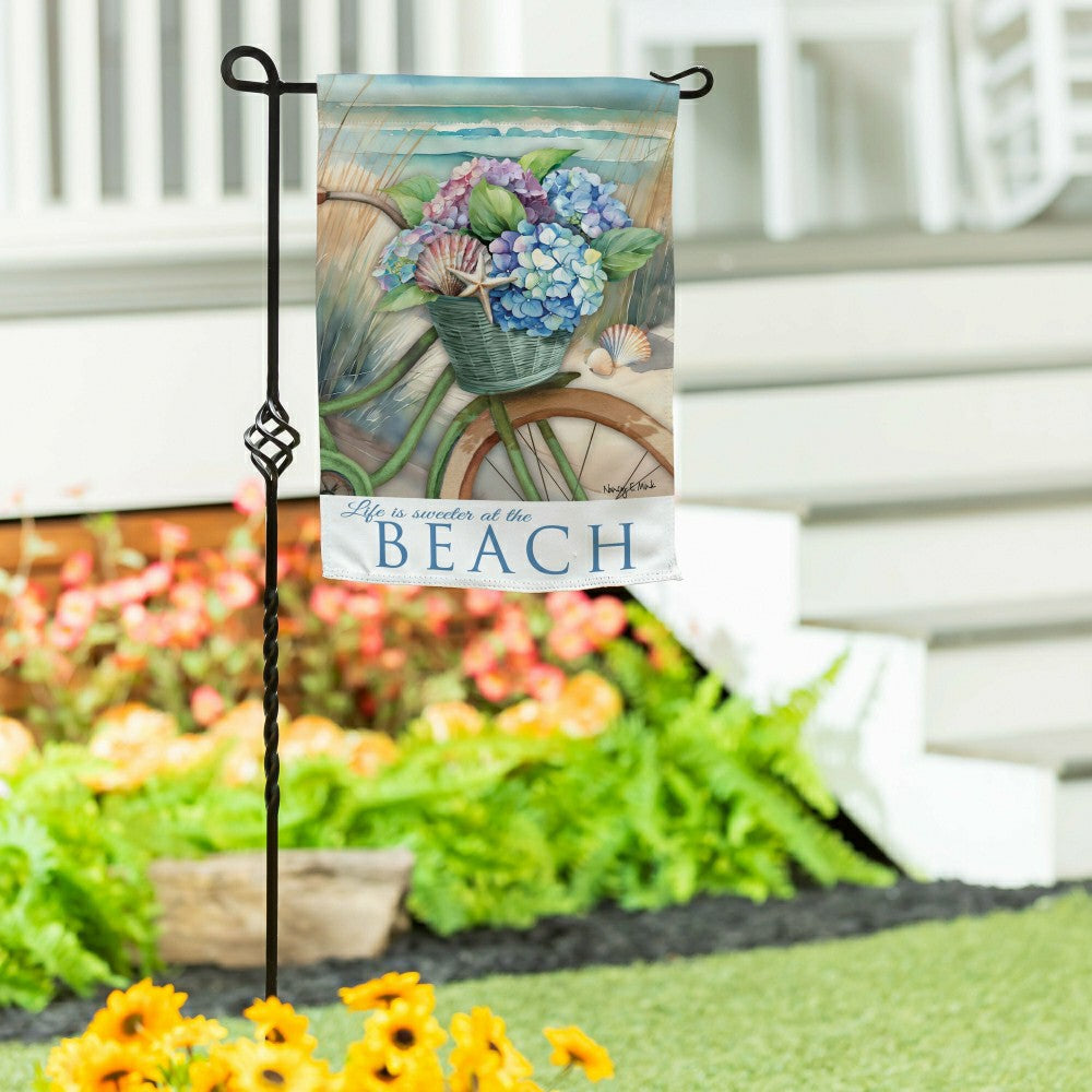 Plow & Hearth Suede Garden Flag