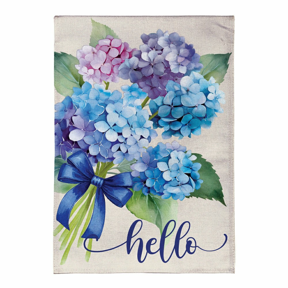 Plow & Hearth Simple Life Ladybug Burlap House Flag