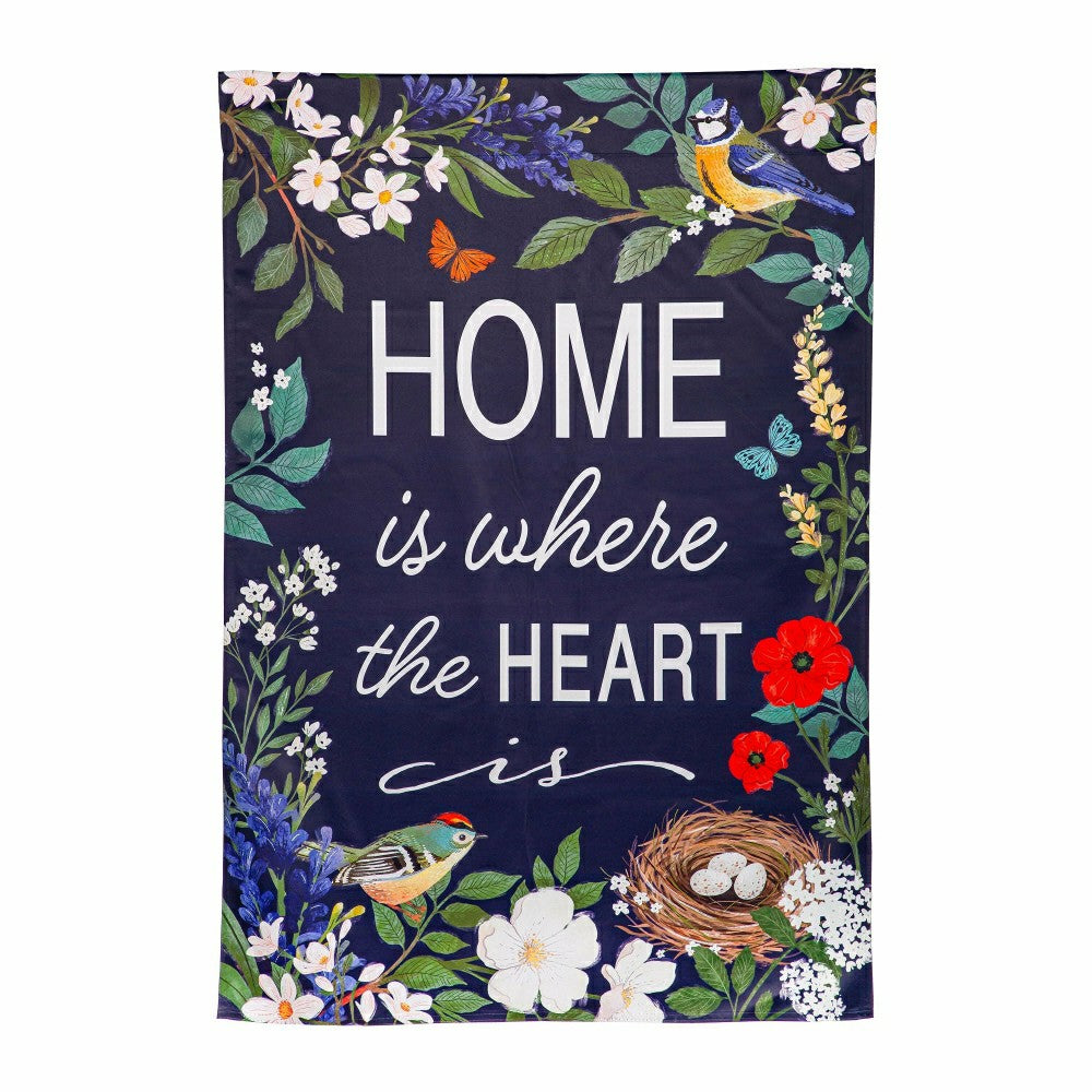 Plow & Hearth Cottage Garden Suede House Flag