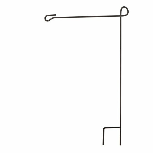 Plow & Hearth Cemetery-Size Metal Garden Flag Stand