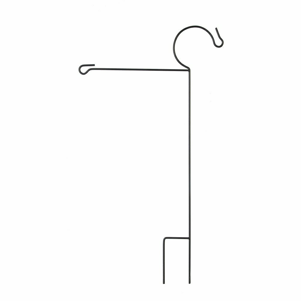 Plow & Hearth Garden Flag Stand with Shepherd’s Hook