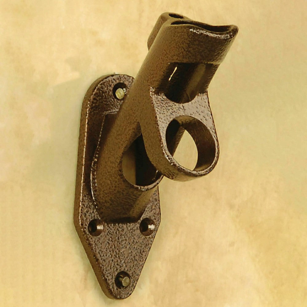 Plow & Hearth Antique Copper 2-Position Metal House Flag Bracket
