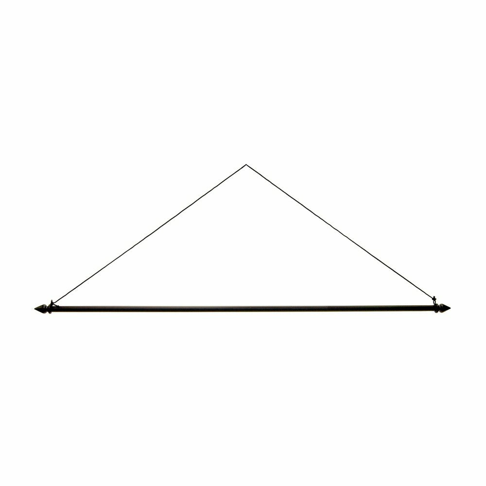 Plow & Hearth Metal Dowel Garden Flag Hanger