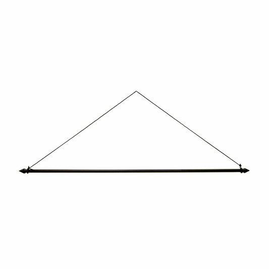 Plow & Hearth Metal Dowel Garden Flag Hanger