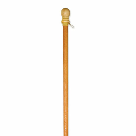 Plow & Hearth Wood House Flag Pole with Ring