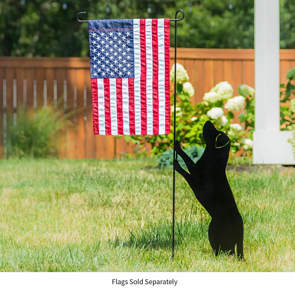 Plow & Hearth Dog Garden Flag Stand, KD