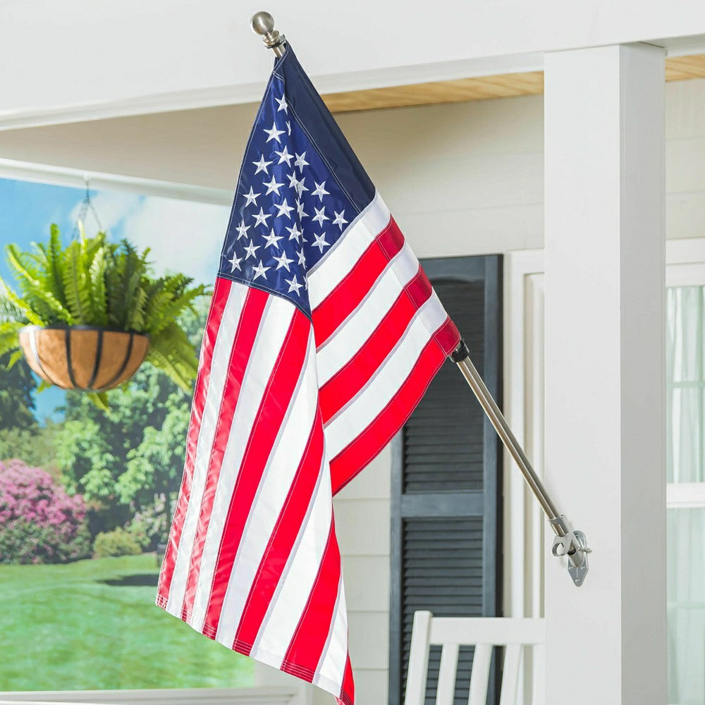 Plow & Hearth Extendable Metal House Flag Pole