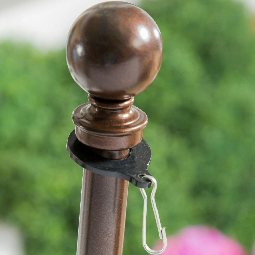 Plow & Hearth Extendable Metal House Flag Pole