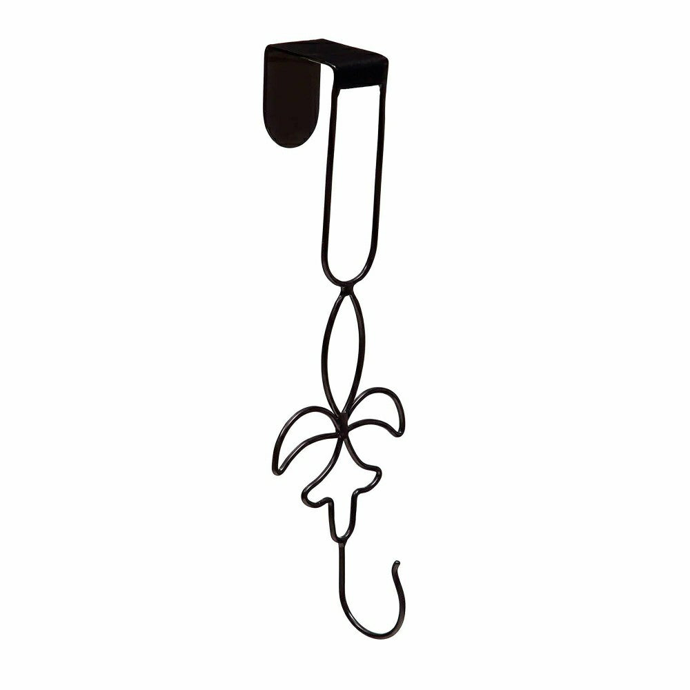 Plow & Hearth Door Tag Fleur de Lis Over-the-Door Hanger