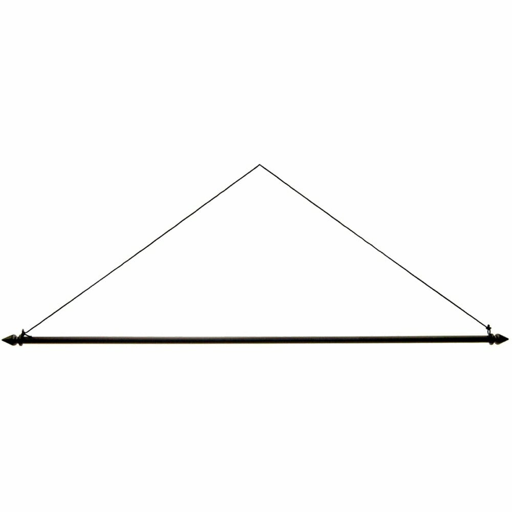 Plow & Hearth House Size Metal Dowel Flag Hanger