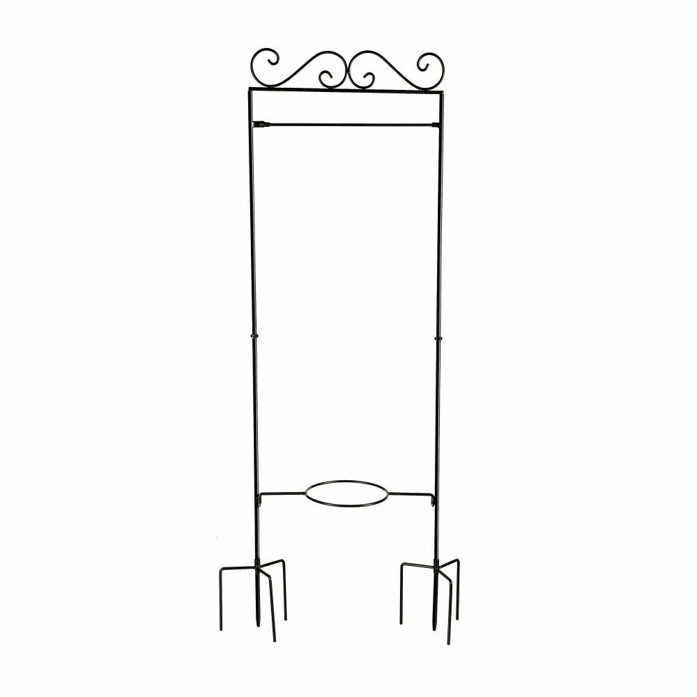 Plow & Hearth Potted Plant Garden Flag Stand
