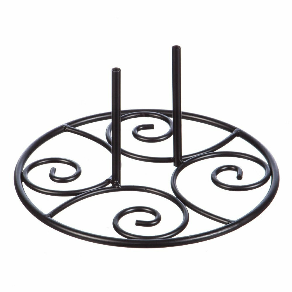 Plow & Hearth H-Stake Scroll Stand Base