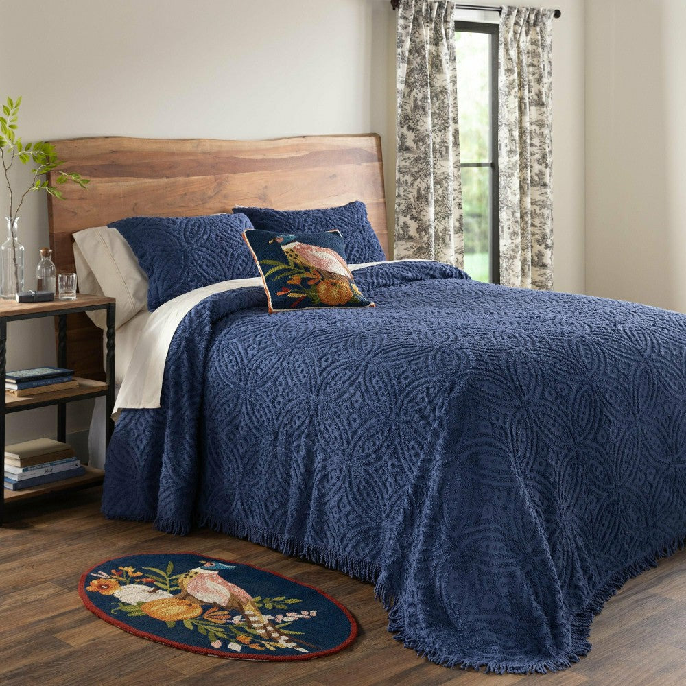 Plow & Hearth Deep Creek End Table with Shelves