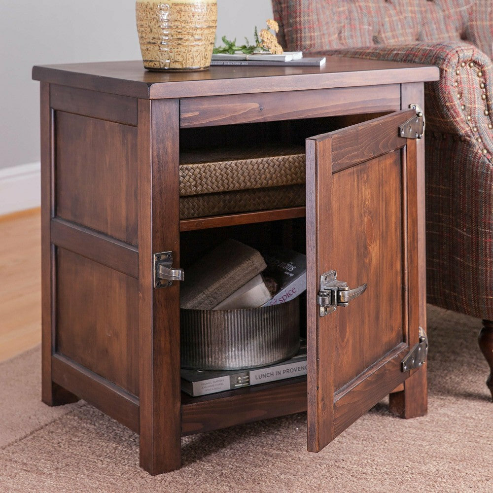 Plow & Hearth Portland Ice Box Side Table