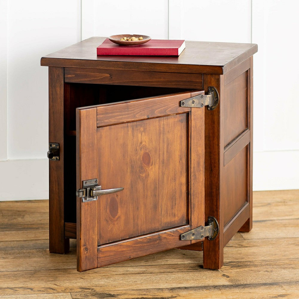 Plow & Hearth Portland Ice Box Side Table