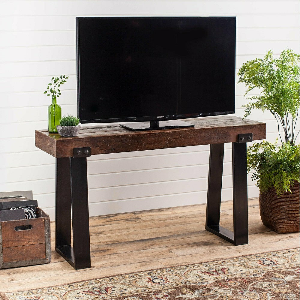 Plow & Hearth Richland Indoor/Outdoor Reclaimed Wood Console Table
