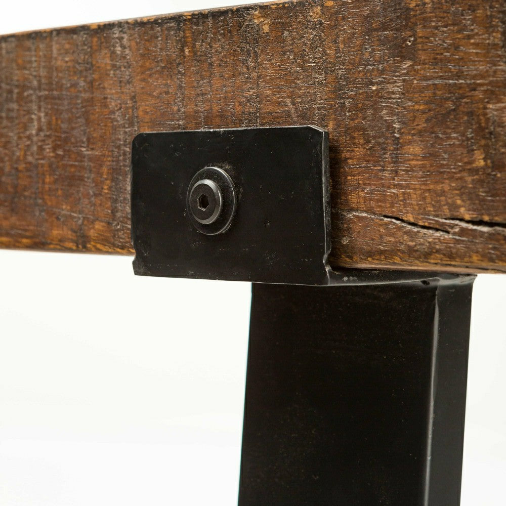 Plow & Hearth Richland Indoor/Outdoor Reclaimed Wood Console Table