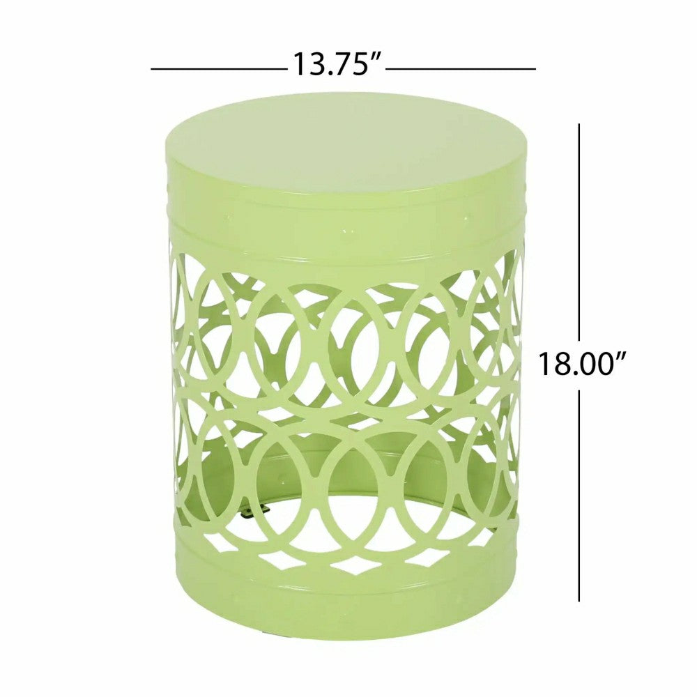 Plow & Hearth Riviera Outdoor Metal Large End Table