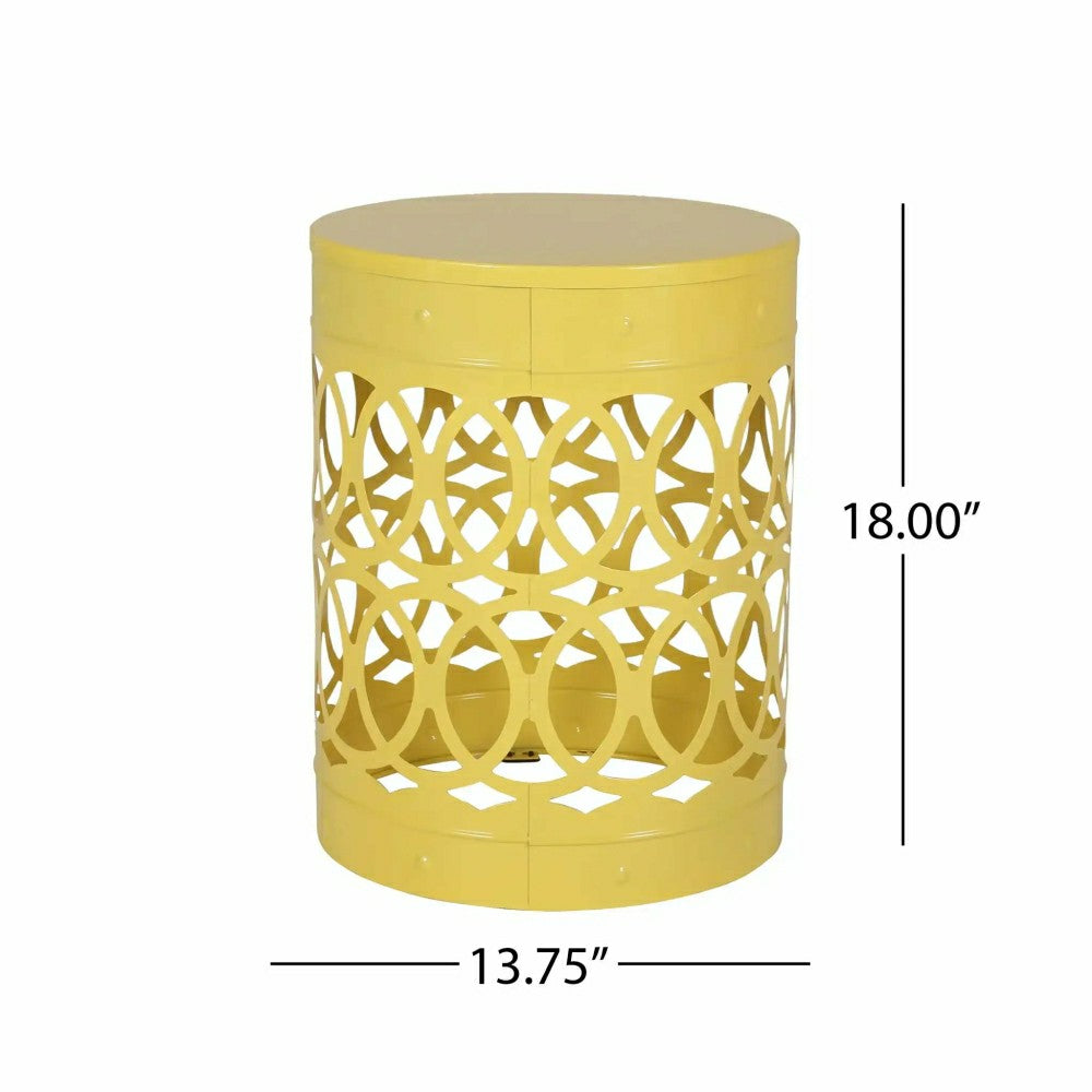 Plow & Hearth Riviera Outdoor Metal Large End Table