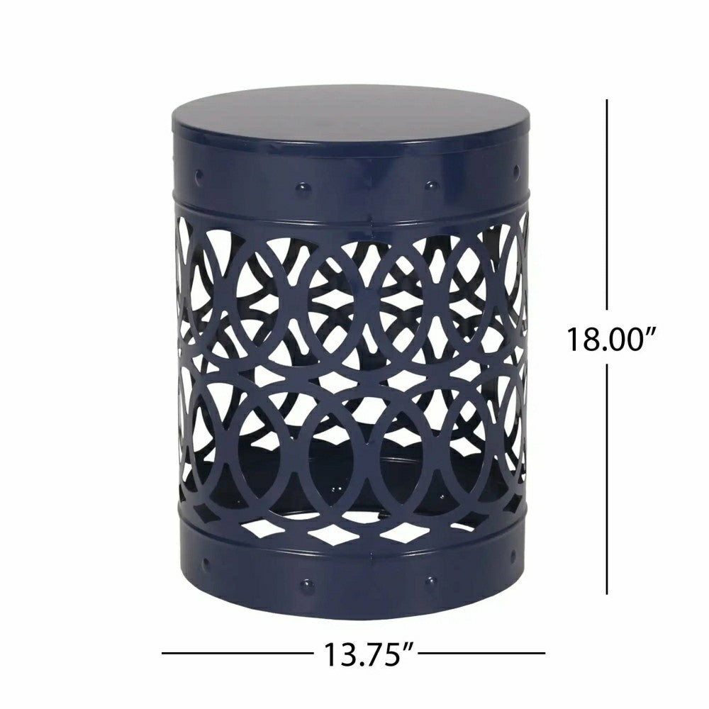 Plow & Hearth Riviera Outdoor Metal Large End Table