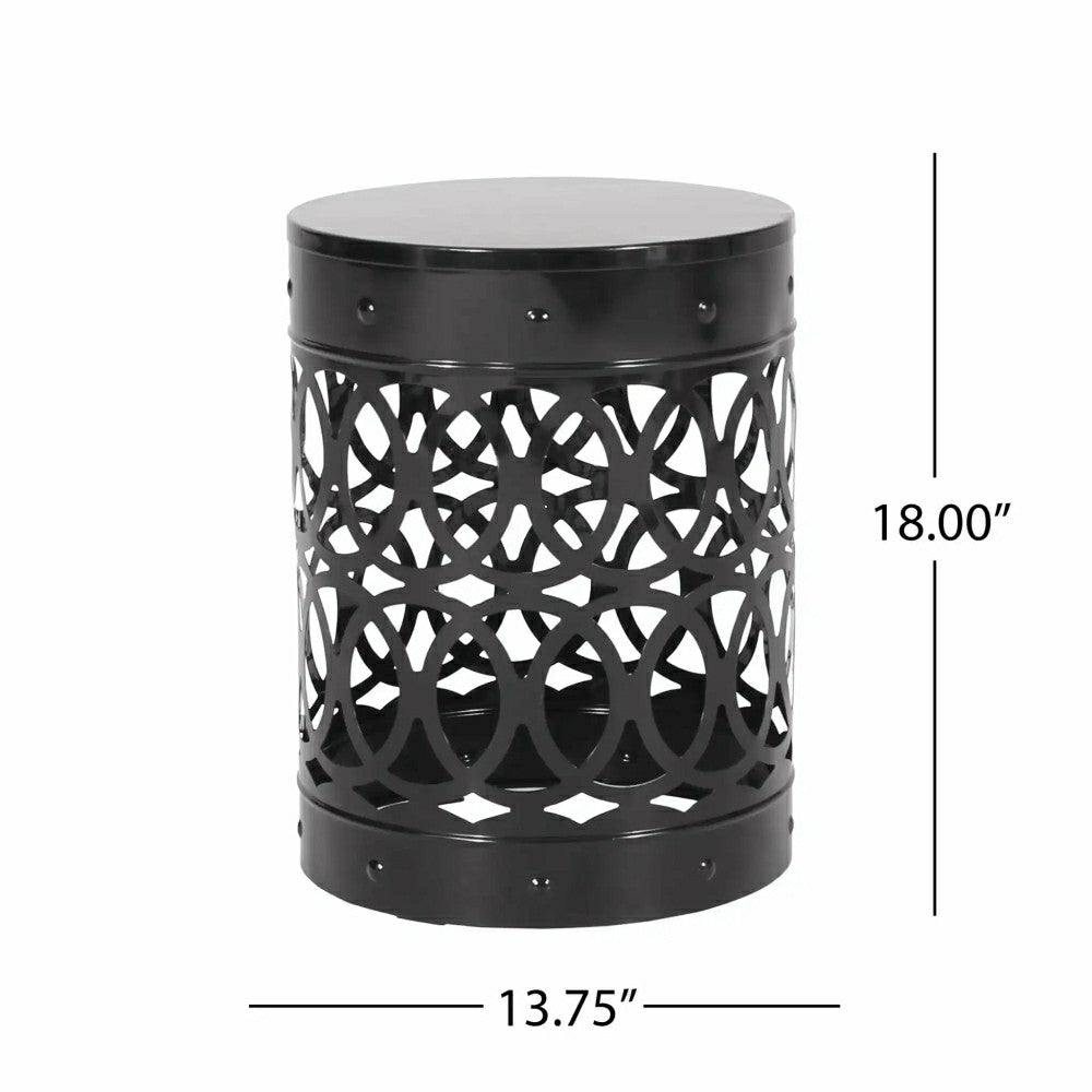 Plow & Hearth Riviera Outdoor Metal Large End Table