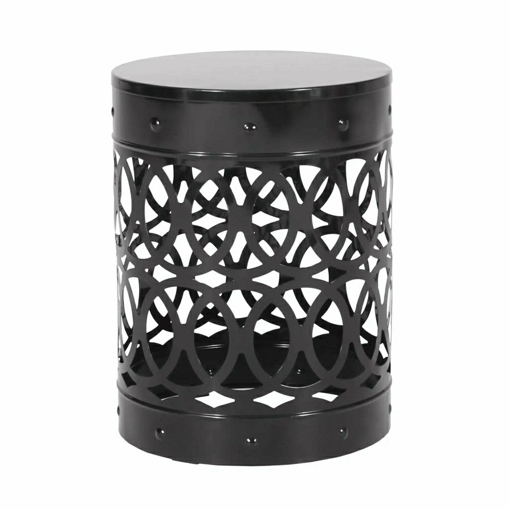 Plow & Hearth Riviera Outdoor Metal Large End Table