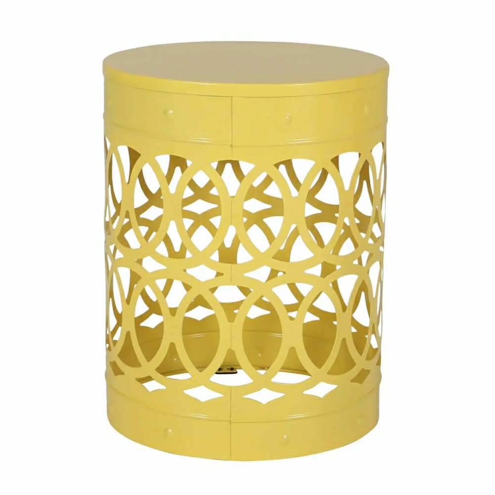 Plow & Hearth Riviera Outdoor Metal Large End Table
