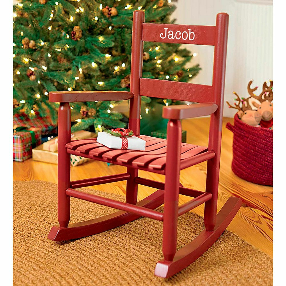Plow & Hearth Childs Oak Ladderback Rocker
