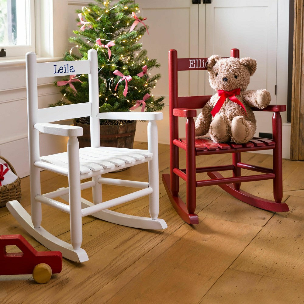 Plow & Hearth Childs Oak Ladderback Rocker