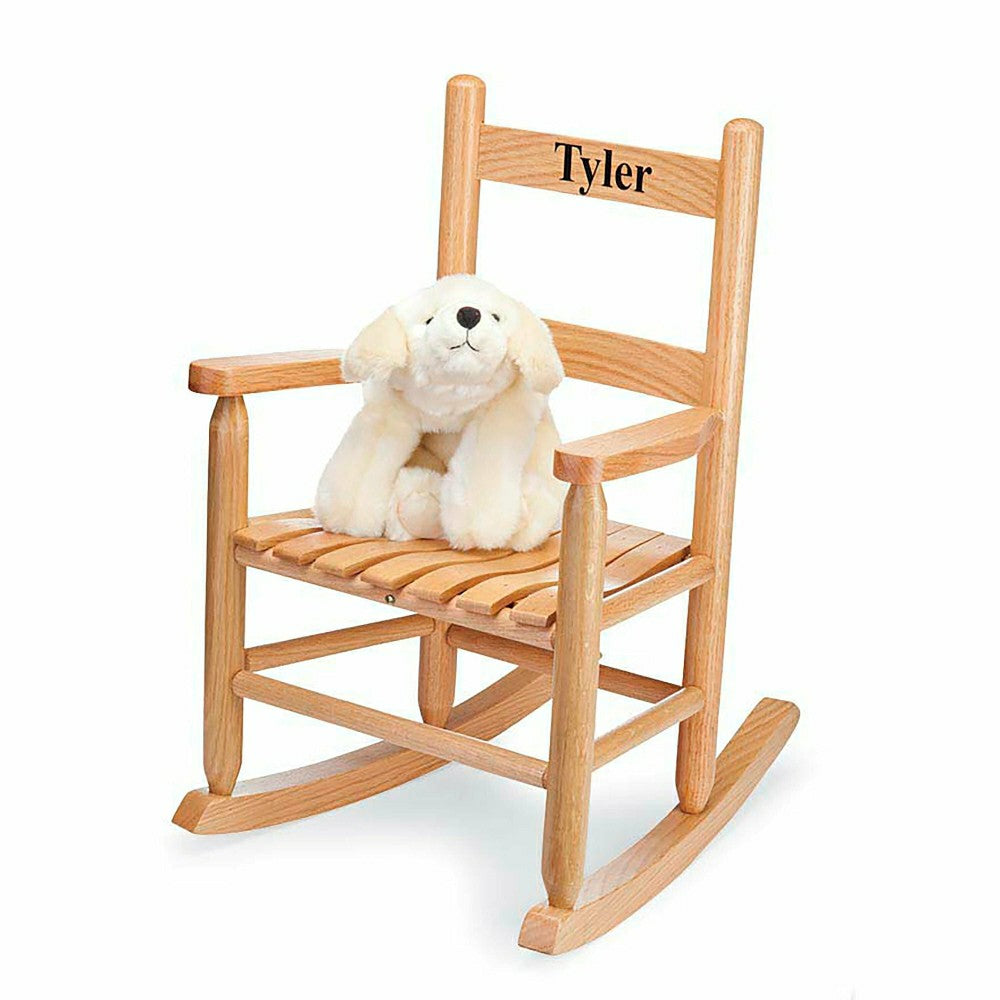 Plow & Hearth Childs Oak Ladderback Rocker