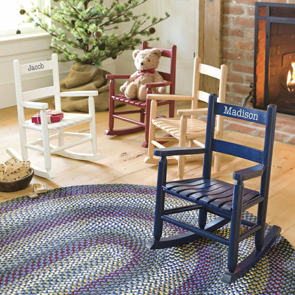 Plow & Hearth Childs Oak Ladderback Rocker