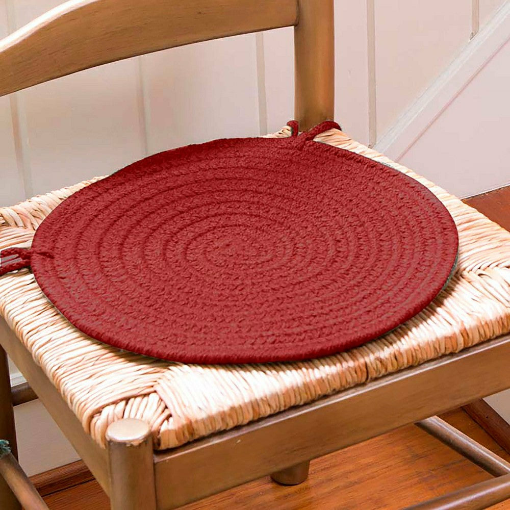 Plow & Hearth Classic Braided Chair Pad
