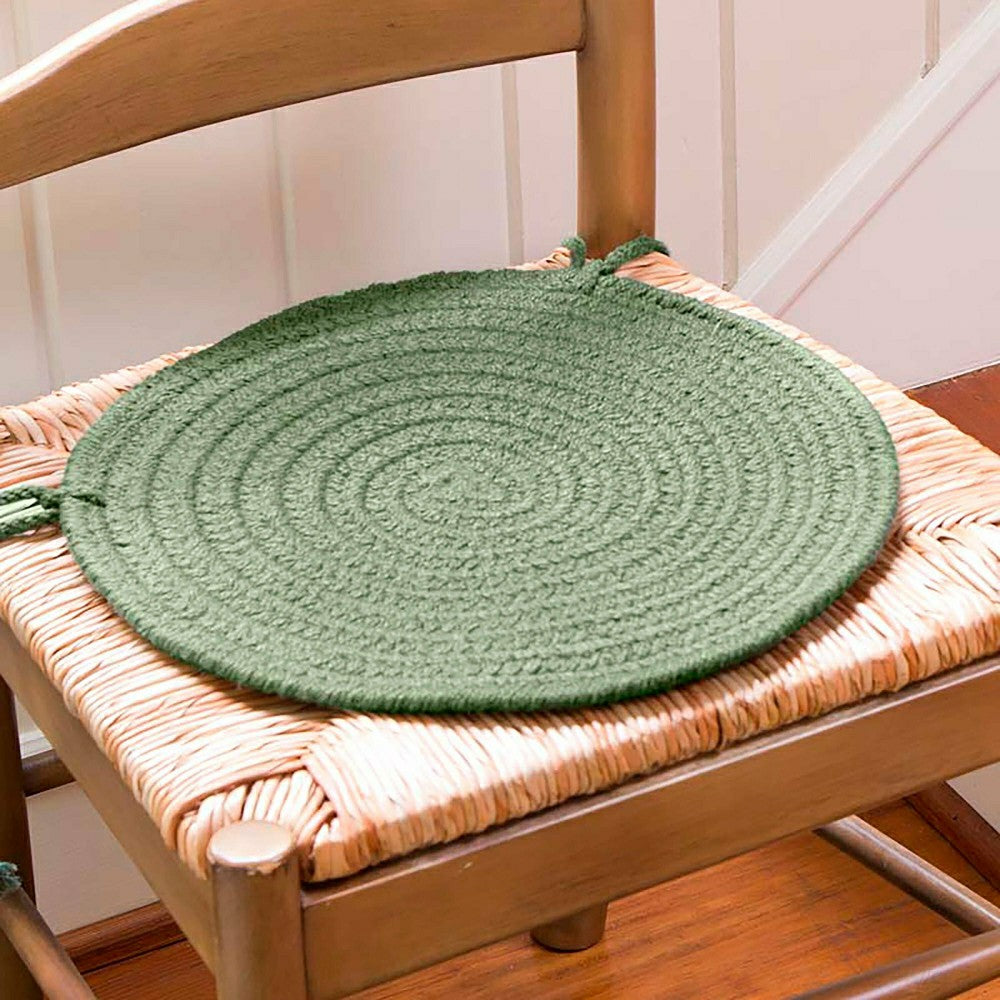 Plow & Hearth Classic Braided Chair Pad