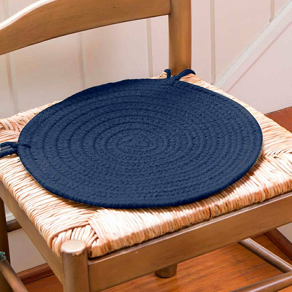 Plow & Hearth Classic Braided Chair Pad