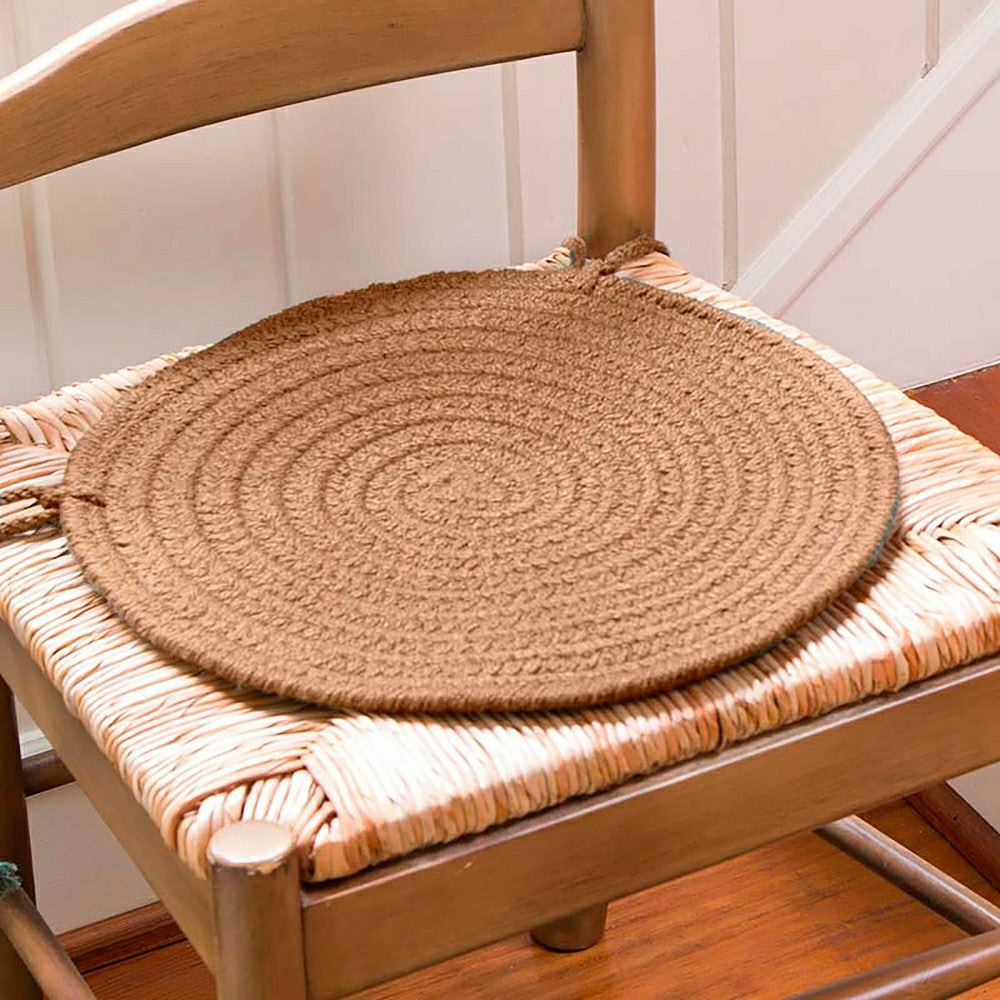 Plow & Hearth Classic Braided Chair Pad